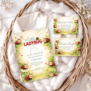 Little Ladybug Garden Celebration Baby Shower Napkin