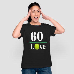 Tennis 60th  Birthday  on tennis ball for player  Napkin