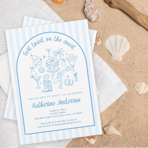 Last Toast on the Coast Beach Favorites Bach Party Tote Bag