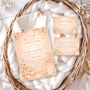 Enchanted Princess Baby Shower Invitation