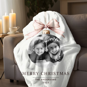 "Personalized Merry Christmas with Photo Wrapping Paper