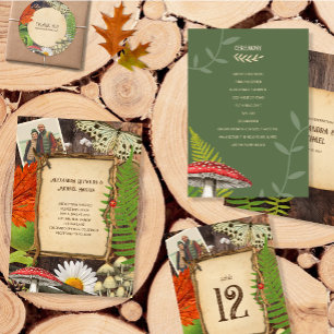 Charming Rustic Woodland Nature Inspired Thank You Classic Round Sticker