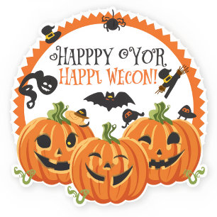 Happy Halloween Spooky Season Celebration Design Latte Mug