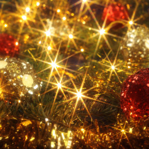 Sparkling Christmas Greeting Card