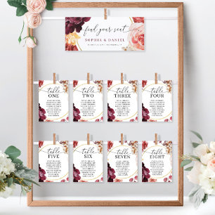 All in One Boho Pampas Mariage en herbe Invitation