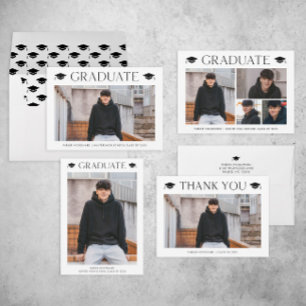 Enveloppe Adresse de retour de la limite de graduation simpl