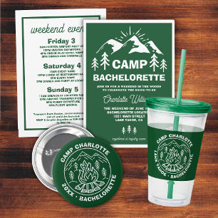 Camp Bachelorette Invitation