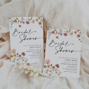 Wildflower Wedding Envelope