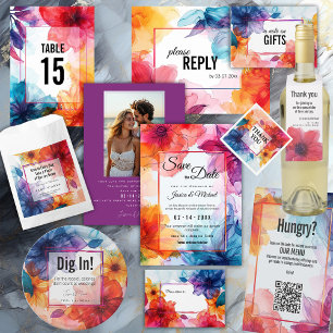 QR code Red Anemone Dreamscape Wedding Menu