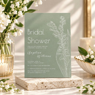 Thank You sticker for bride shower.