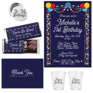 It's My Birthday Button Pin