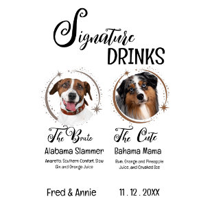 Dog pet Lover Wedding Invitation