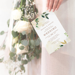 Farmhouse Fresh Rustic Country Wedding Square Invitation