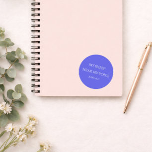 My Sheep Hear My Voice Bible Verse Sticker