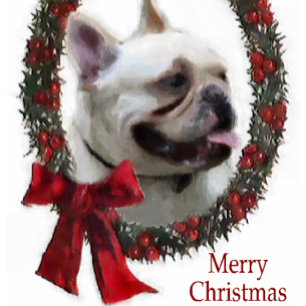 French Bulldog Christmas Gifts Holiday Card