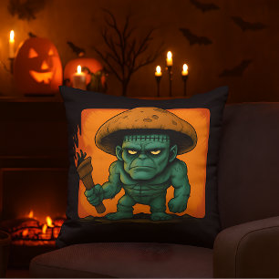 Torch & Temper – Mushroom Beast Design Throw Pillow