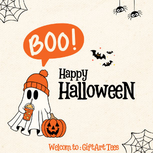 Personalized Patchwork Pumpk Halloween  T-Shirt