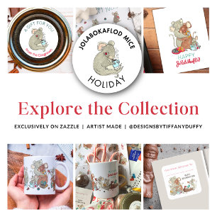 Jolabokaflod Christmas Mice Holiday Card