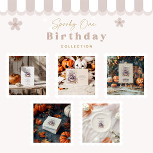 Honkus Ponkus Spooky Goose Halloween  Paper Plate