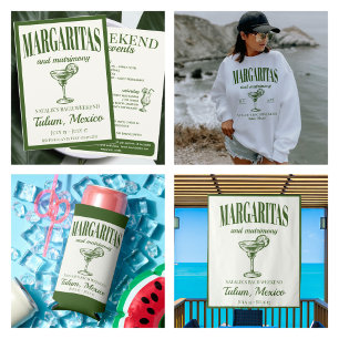 Margaritas And Matrimony Personalized Bachelorette T-Shirt