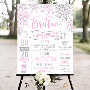 Winter Onederland Birthday  Banner