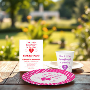 Little Sweetheart Birthday Invitation