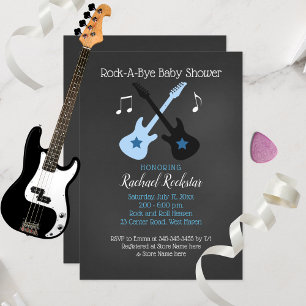 Rock a Bye Baby shower Déchets Cartes à rousseur