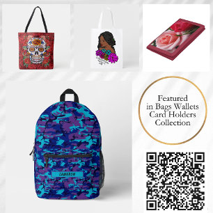 Sugar Skull Cinco de Mayo Add Name All-Over-Print Tote Bag