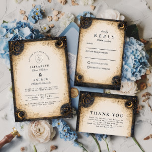 Astral Night Wedding Invitation