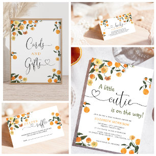 Little Cutie Botanical How Big Is Mommy's Belly   Enclosure Card