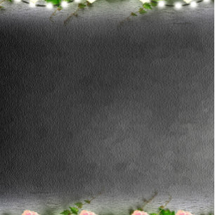 Chalkboard Rose Wedding Invitaion Invitation