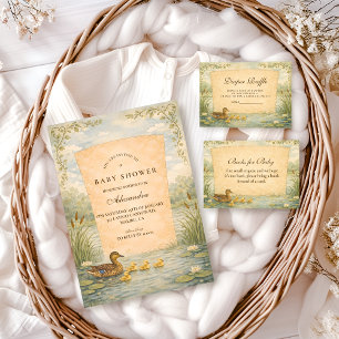 Mallard Duck Baby Shower Napkin