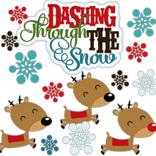 Merry Christmas Chihuahua With Santa Magnet