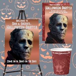 Frankenstein Halloween Party Invitation