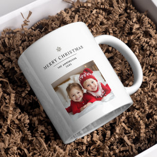 "Personalized Merry Christmas Ornament with Photo 