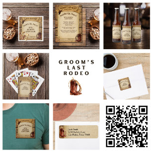 Groom’s Last Rodeo Saddle Up Boys Address