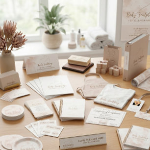 Body sculpting contouring care classic round sticker