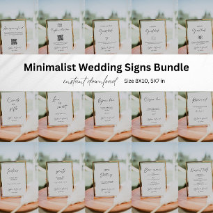 Minimalist Wedding Shoe Couples Shower Game Invitation