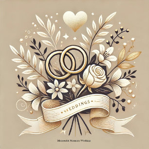 Enchanting Starry Night Wedding Invitation