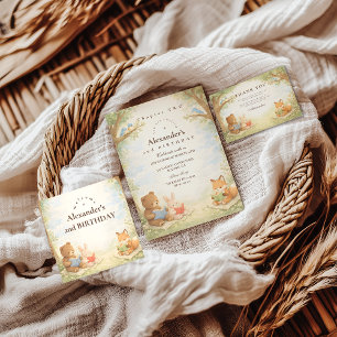 Chapter Two Little Reader Birthday Invitation