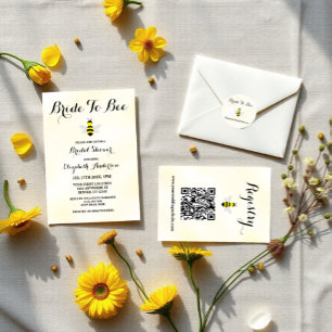 Bride To Bee Bridal Shower Invitation