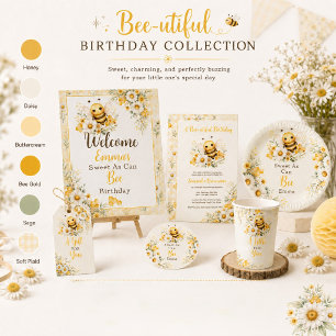Sweet Bee Welcome Banner