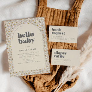 Onederful Girls Daisy 1st Birthday Party Invitation
