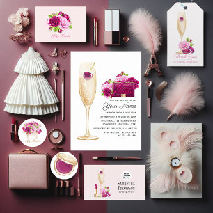 Glam Fashion Show Classic Round Sticker
