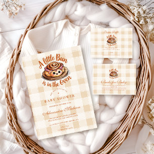 Bun in the Oven Baby Shower Invitation