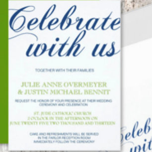 Invitation Corrin Calligraphie