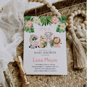 Jungle Safari Book Request Cards