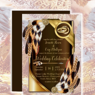 Dream Catcher Wedding Invitation