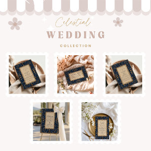 Midnight Stars Celestial Wedding Save The Date