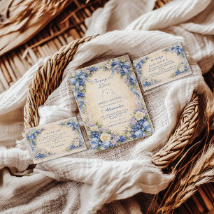 Berry in Love Blueberry Bridal Shower Invitation